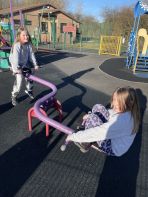 AR treat in the park for P5 and P6