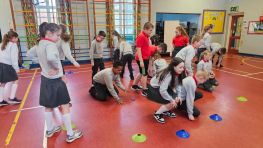 P6 enjoyed a Climate Change workshop delivered by the Walk Wheel Cycle Trust