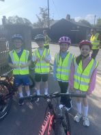 P7 take to the road for Cycling Proficiency 