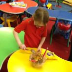 Easter fun in P1/P2 - Easter Chicks & Chocolate Nests